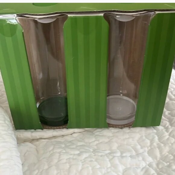 kate spade x Target Acrylic Highball Drinkware cups Set of 4 new in box - Picture 3 of 5